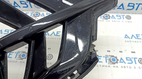 Left front bumper grille for Kia Niro 20-22 HEV, PHEV with DRLs and no fog lights, sand
