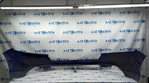 Honda Accord 23-24 front bumper without parking sensors, blue, scratched