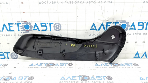 Right side passenger seat trim for Honda Accord 23-24, black, worn