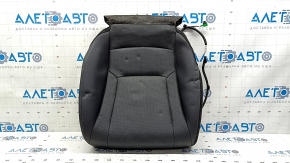 Honda Accord 23-24 passenger seat cushion upholstery, black, perforated, heated, dented leather