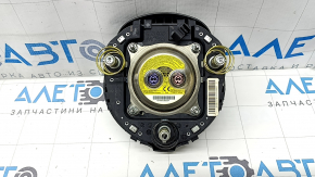 Kia Niro 17-21 black steering wheel airbag, corrosion on the emblem