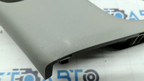 Right rear pillar trim for Kia Niro 17-22 HEV, PHEV, gray, plastic turned white