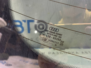 Rear window of the trunk door of the Audi E-Tron 19-23, tinted, Quattro, scratched, broken heating wiring