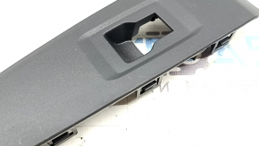 Honda Accord 23-24 black rear right window control trim, worn