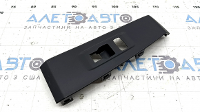 Honda Accord 23-24 front right window control trim, black, worn