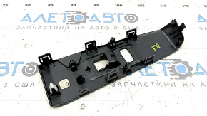 Honda Accord 23-24 front right window control trim, black, worn