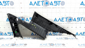 Honda Accord 2023-24 rear window trim, left, upper part, black, worn