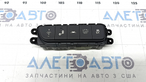 Kia Niro 20-22 HEV gray dash button block with BSM, lane keeping assist and stability control off