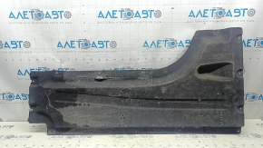 Right underbody protection for BMW X3 G01 18-21 is dented and torn
