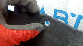 Right underbody protection for BMW X3 G01 18-21 is dented and torn