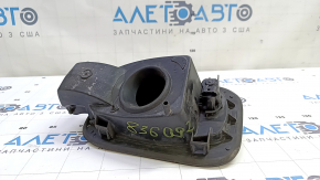 Jeep Compass 17-24 fuel filler door assembly with housing, no motor in the door.