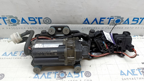 Air suspension compressor for Audi E-Tron 19-23 with bracket, control unit and valve block