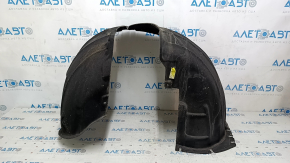 The front left fender liner of a Chevrolet Equinox 18-24 is torn.