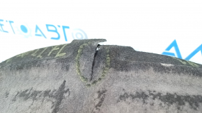 The front left fender liner of a Chevrolet Equinox 18-24 is torn.