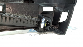 Honda Accord 23-24 center pillar trim, upper left, black, worn