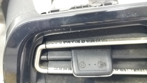 Left dashboard air vent deflector for Kia Niro 20-22, chrome with backlight, chrome trim