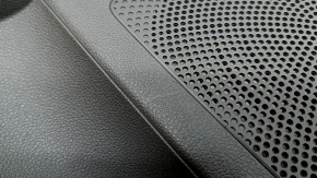 Door trim panel rear left Kia Niro 17-22 HEV, PHEV gray, black glossy insert, leather armrest, scratches
