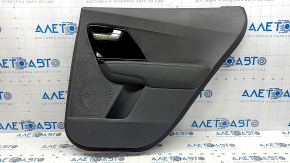 Door trim panel rear right Kia Niro 17-22 HEV, PHEV gray, black glossy insert, leather armrest, scratches