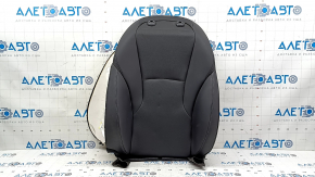 Honda Accord 23-24 passenger seat back upholstery, black, perforated, heated, pierced leather