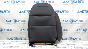Honda Accord 23-24 passenger seat back upholstery, black, perforated, heated, pierced leather