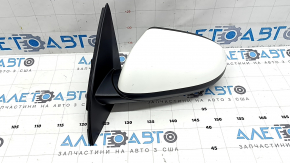 Left side mirror assembly Kia Niro 20-22, 5 pins, BSM, white, scratches