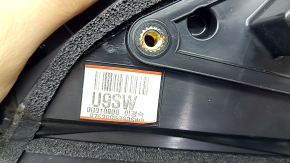 Right side mirror assembly Kia Niro 20-22, 5 pins, BSM, white, scratches
