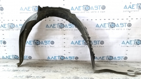 The front left fender liner of a Mazda6 03-05 is cracked and the fasteners have come loose.