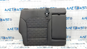 Rear seat row 2 upper right Kia Niro 17-22 HEV, PHEV combination gray, cloth, with belt and armrest, without headrests