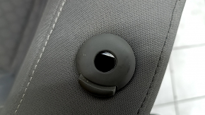 Driver's seat for Kia Niro 17-22 HEV, PHEV without airbag, cloth, combined gray, mechanical, scratches, dry-cleanable