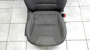 Kia Niro 17-22 HEV passenger seat, PHEV without airbag, cloth, combined gray, mechanical, dents, scratches, dry cleanable