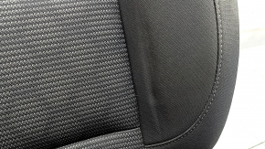 Kia Niro 17-22 HEV passenger seat, PHEV without airbag, cloth, combined gray, mechanical, dents, scratches, dry cleanable