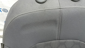 Kia Niro 17-22 HEV passenger seat, PHEV without airbag, cloth, combined gray, mechanical, dents, scratches, dry cleanable