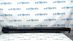 Right side sill for Honda Accord 2023-2024 with seal, gloss black, scratches, broken mount