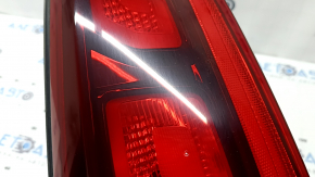 The inner tailgate light, left, Kia Niro 17-22, halogen, is worn, scratches, and the seal is peeling off.