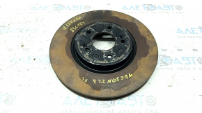 Front left brake disc Hyundai Tucson 22-25 325/30mm, rusty
