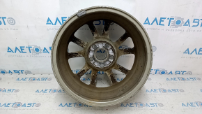 Wheel rim R16 X 6.5J ET39 Toyota Prius V 12-17 curb, corrosion