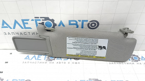 Left visor Toyota Camry v50 12-14 usa gray, without hook, without backlight, for dry cleaning