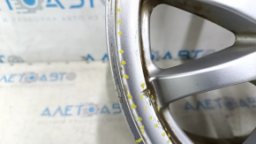 Wheel R16 X 6.5J ET39 Toyota Prius V 12-17 light curb, corrosion