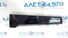 Right front panel trim for Kia Niro 20-22, under the deflector, gloss black, broken mount, scratches