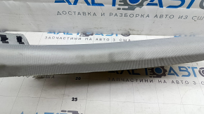 Upper left rear pillar trim panel in front of the window, Audi E-Tron 19-23, gray, Quattro, dry-cleanable, scratched