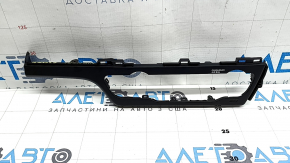 Kia Niro 17-22 front panel trim, climate control frame, gray, scratches