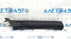 Honda Accord 23-24 black, worn, front pillar trim, upper right