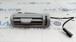 Right center pillar air vent for Audi E-Tron 19-23, gray, broken mountings