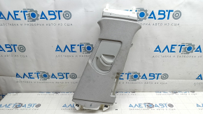 Right upper center pillar trim for Audi E-Tron 19-23, gray, dry-cleanable