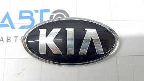 KIA emblem badge front bumper Kia Niro 17-22 air along the edge, scratches