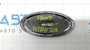 KIA emblem badge front bumper Kia Niro 17-22 air along the edge, scratches