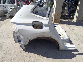 Rear right quarter wing for a VW Tiguan 18-24 long, white, painted, with bumpers