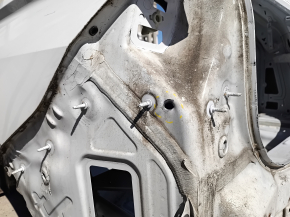 Quarter wing rear left VW Tiguan 18-24 long on the body, white, painted, non-factory hole
