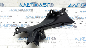 Honda Accord 2023-2024 right rear window trim, lower part, black, worn