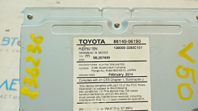 Tape recorder, monitor, CD changer, radio Toyota Camry v50 12-14 usa large display, the lower part of the touchscreen does not work